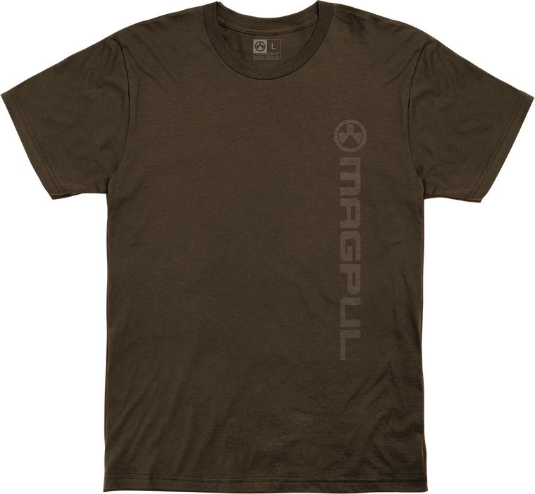 Magpul Industries Corp Vertical Logo, Magpul Mag1113-200-s  Vert Logo      Shirt Sm  Brn