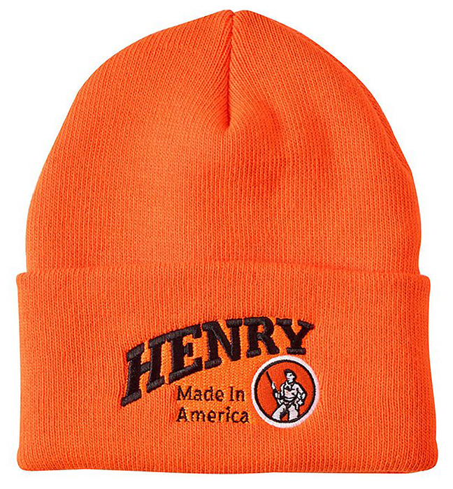 Henry Winter Cap, Henry Hc014o     Orange Winter Knit Cap