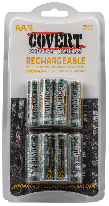 Covert Scouting Cameras Aa, Covert 5113   Rechargeable Aa Nimh Batteries  12pk