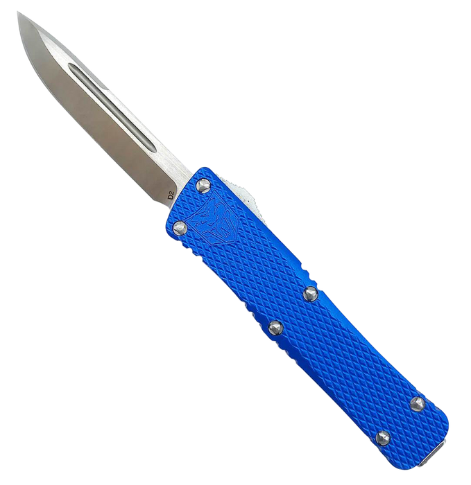 Cobra Tec Knives Llc Mini Mamba, Cobra Mkblumdns      Mini Knurled Blue Mamba Drop