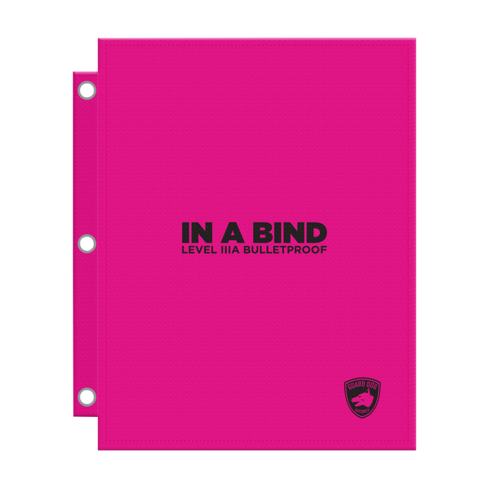 Guard Dog In-a-bind, Gdog Bpgdib100pk In-a-bind 3 Ring Binder Pink