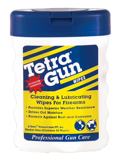 Tetra Protective Cleaning Lubricant, Tetra 310i   Gun Lubricating Wipes