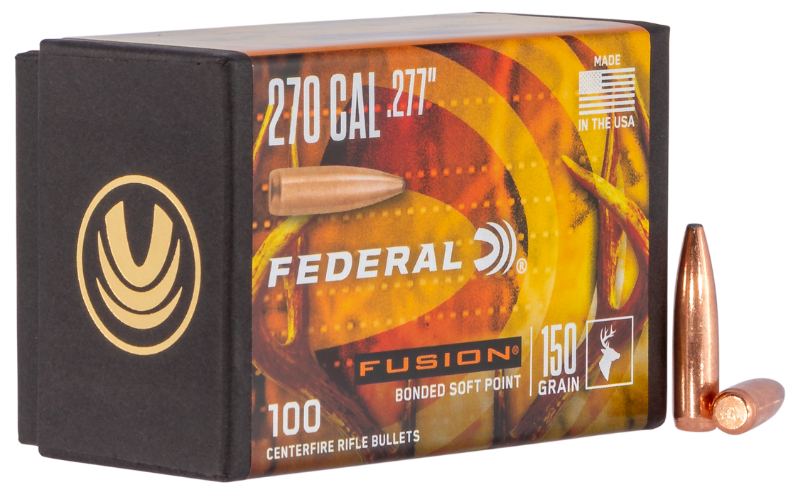 Federal Fusion Component, Fed Fb277f4     Bull .277 150fus       100/4