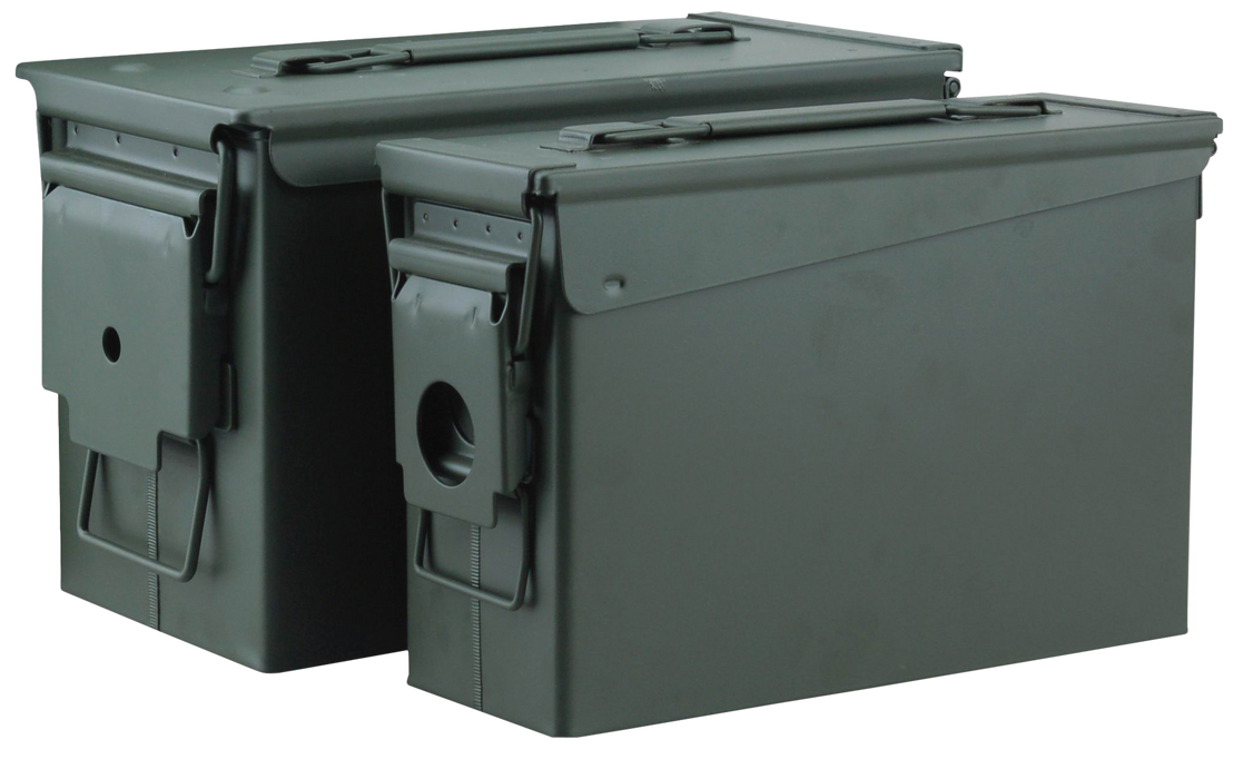 Ranger Rugged Gear 2-piece Ammo Can, Reliant Rrg-10107     30cal/50cal Metal Combo  Grn