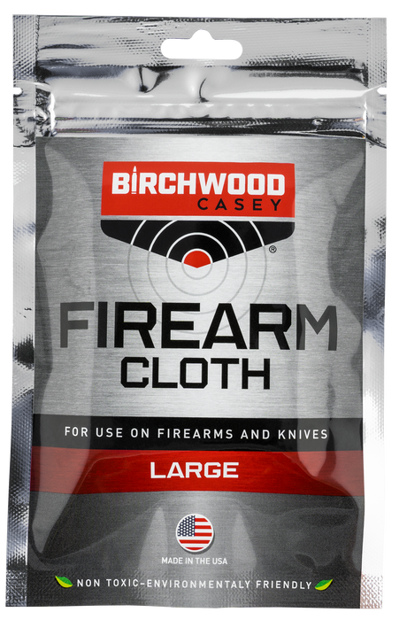 Birchwood Casey Firearm Cloth, Bir Gclth-lg    Firearm Cloth - Treated Chamois