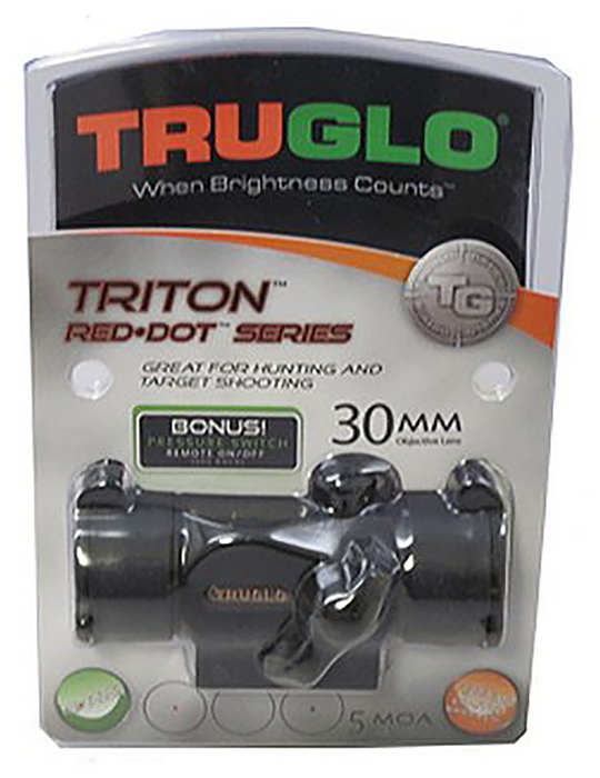 Truglo Triton, Tru Tg-tg8230b   Red Dot 30mm 3clr Ps Blk