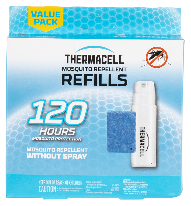 Thermacell Repellent Refill, Ther R10    Mosquito Repellent Refill       120hrs