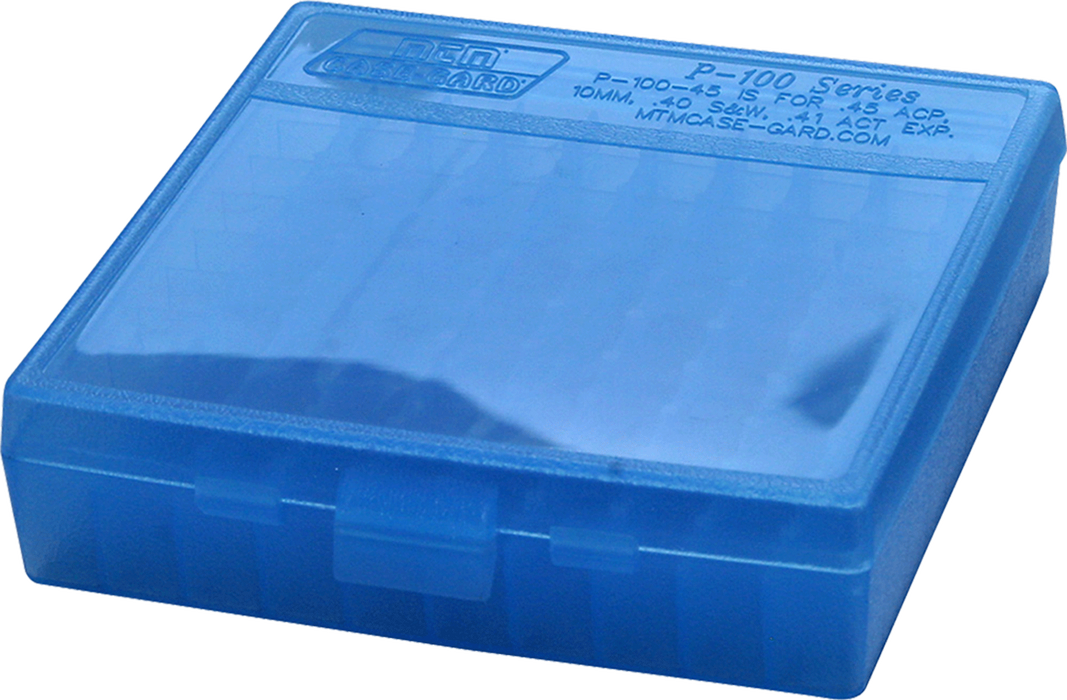 Mtm Case-gard, Mtm P-100-45-24  100rd Pstl Box 45a-10m  Bl