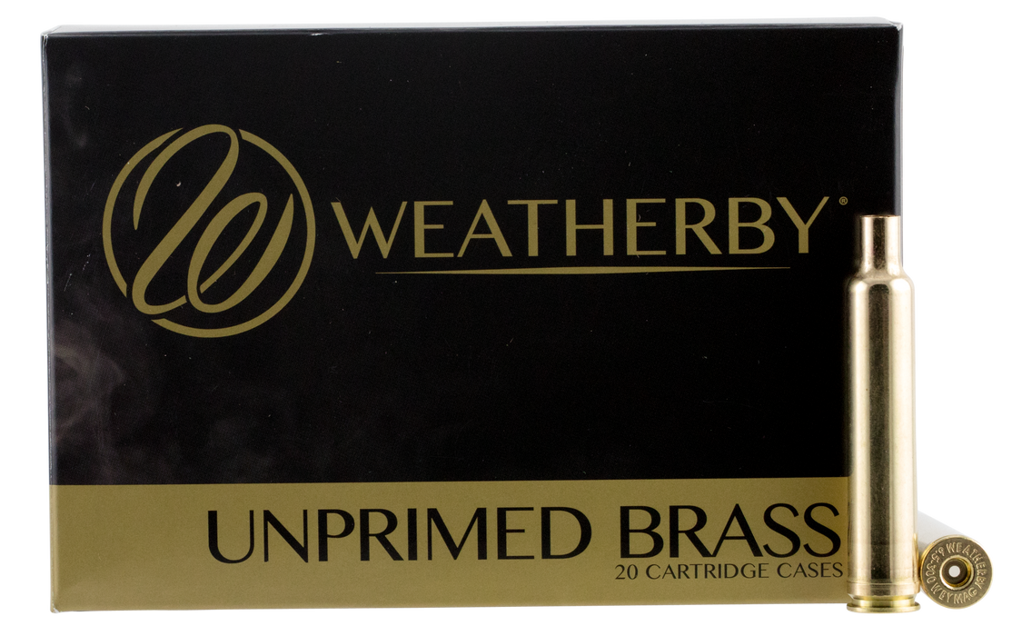 Weatherby Unprimed Cases, Wthby Brass653  Up Brass 6.5-300 Wby