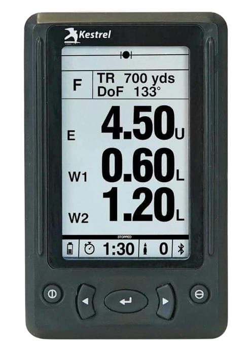 Kestrel(nielsen-kellerman Hud, Kest 0750lblk  Hud 5 Series Ballistic Meters Black