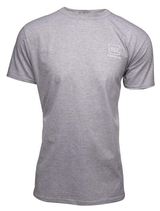 Glock Pursuit Of Perfection, Glock Aa75118  Pursuit Perfection Shirt Grey    Md