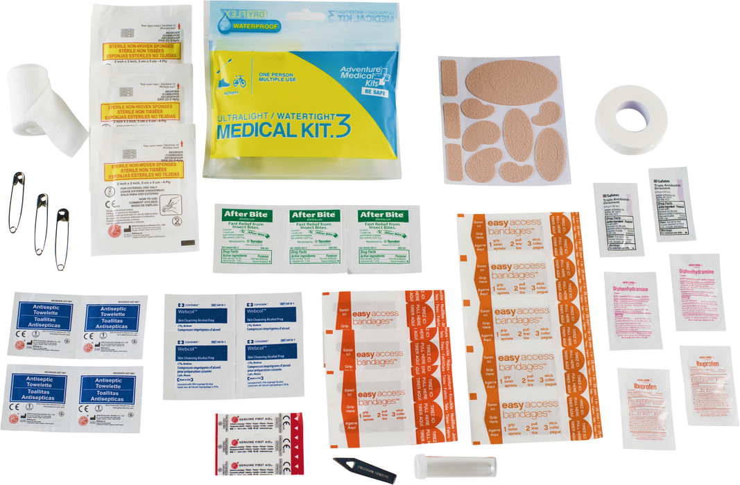 Adventure Medical Kits Ultralight 3, Amk 01250297 Ultralight/watertight .3 Kit