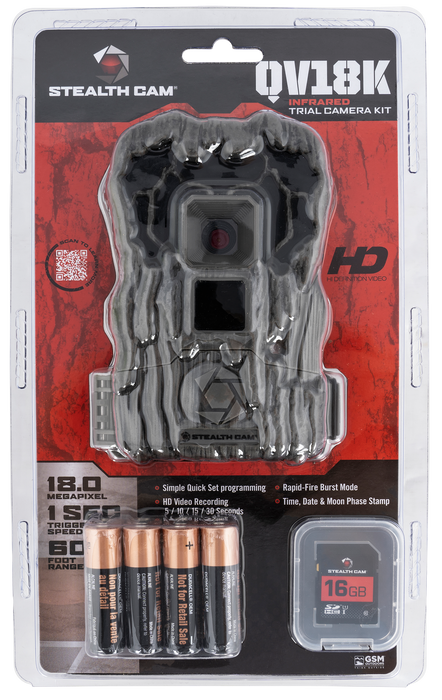 Stealth Cam , Steal Stc-qv18k     18mp Qv18 Combo