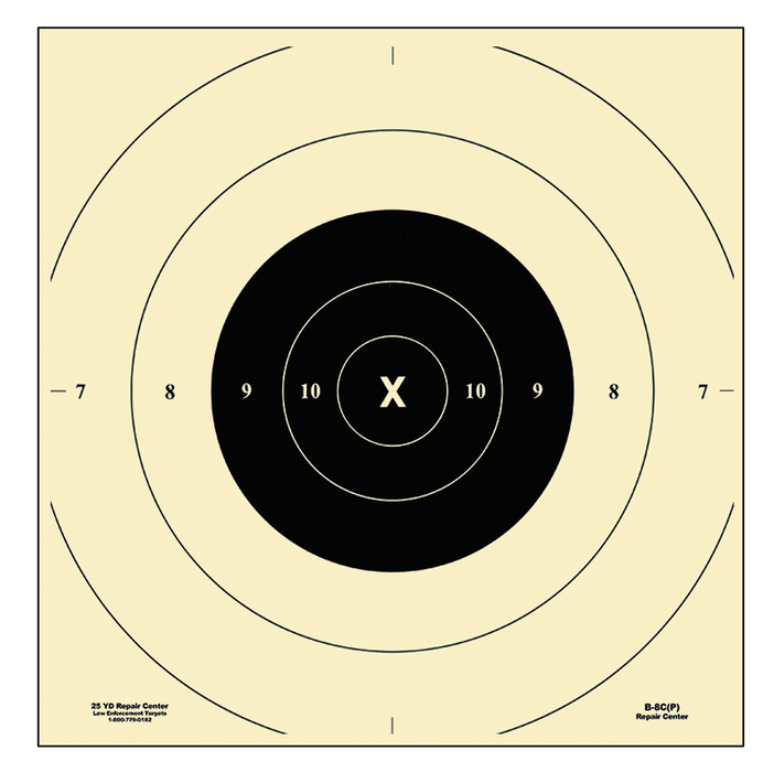 Action Target Inc B-8c, Action B-8c(p)   B-8 Replacement Centers    100 Bx