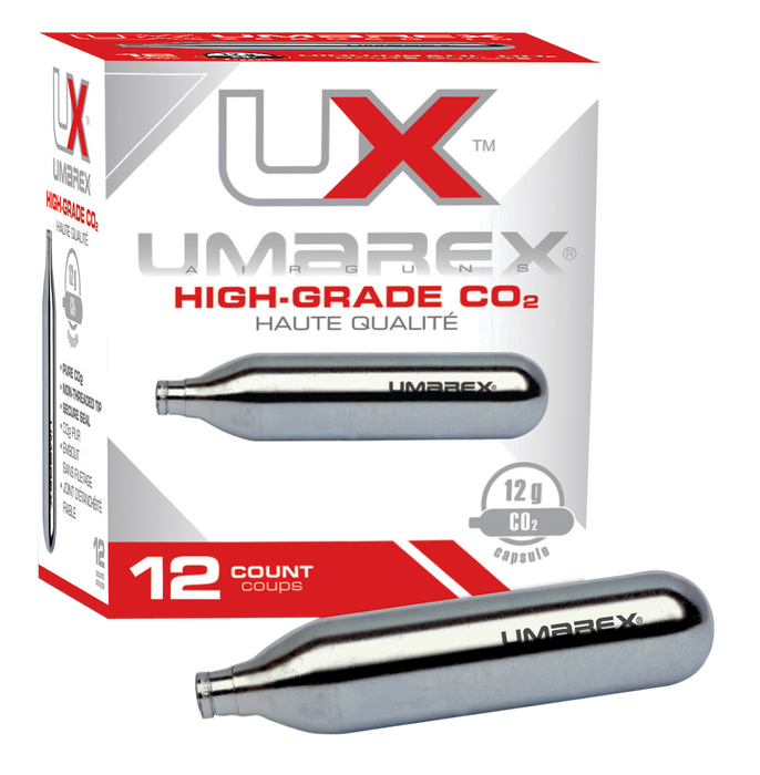 Umarex Usa Co2 Cartridge, Uma 2252533 Umarex 12g Co2 Cylinders       12