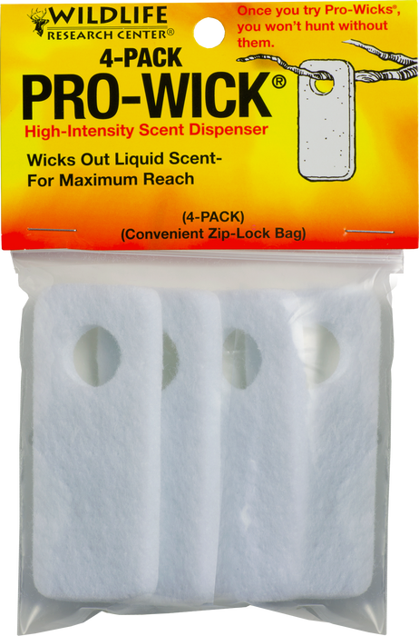 Wildlife Research Pro-wick, Wild 370    Pro Wick Dispenser                 4pk