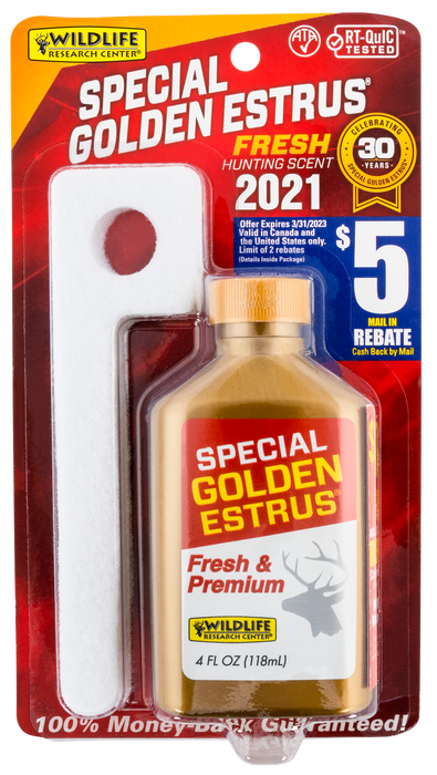 Wildlife Research Special Golden Estrus, Wild 405-4  Special Golden Estrus              4oz