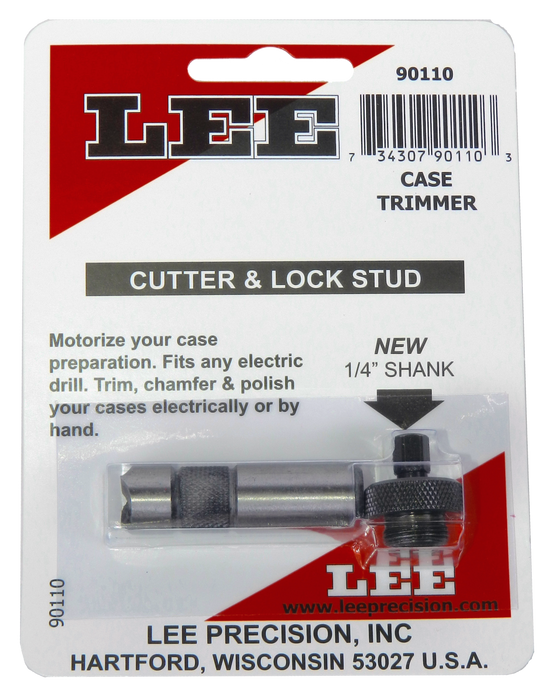 Lee Cutter & Lock Stud, Lee 90110 Case Trim Cutter & Lock Stud