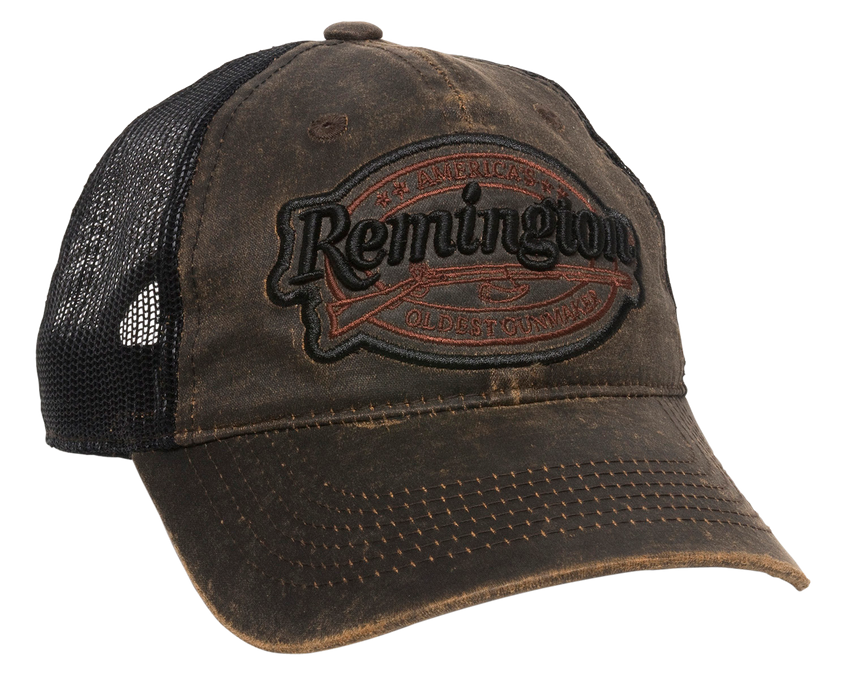 Outdoor Cap Remington, Outdoor Rm17a  Remington Hat Dark Brown/black