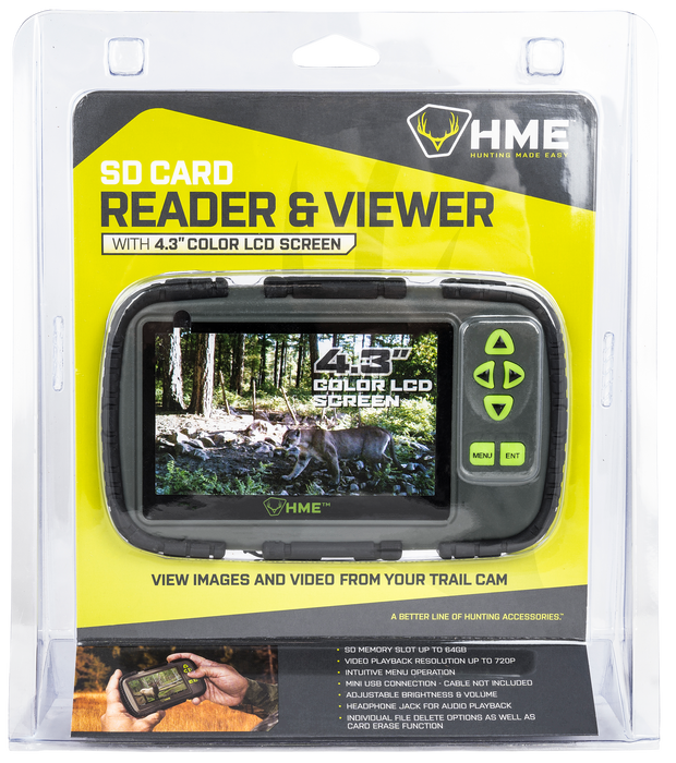 Hme Sd Card Viewer, Hme Hme-crv43   Hme Sd Card Read View With 4.3 Lcd