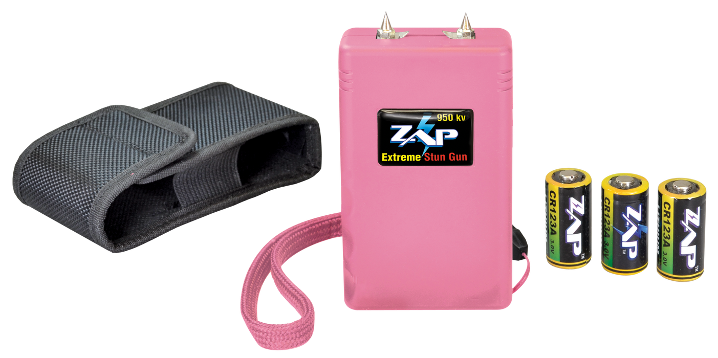 Zap Stun Gun, Pspi*zap950p        Stun Gun 950k Volts Pnk