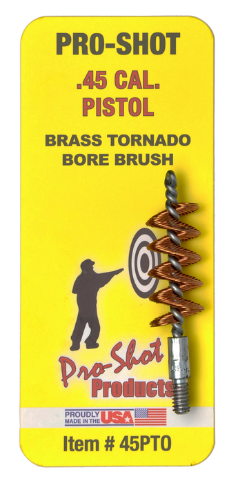 Pro-shot Tornado, Proshot 45pto     .45cal Pstl Tornado Bore Brush