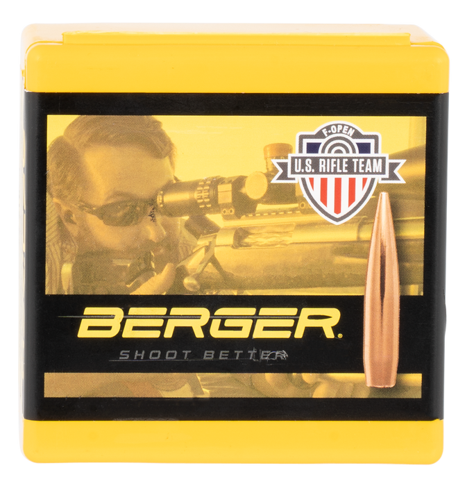 Berger Bullets Target, Berg 28408 Bull .284 184g Hyb Trgt 100