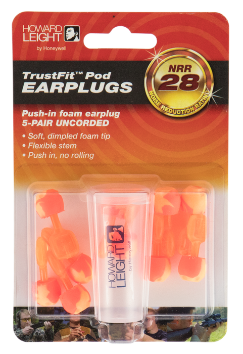 Howard Leight Trustfit Pod, How R02236  Trustfit Pod Uncorded Earplug 5pr