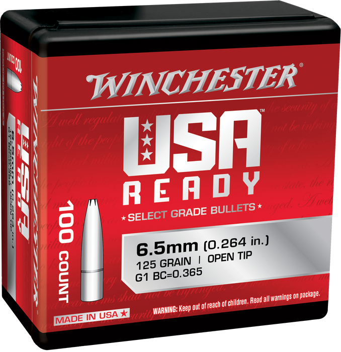 Winchester Ammo Centerfire Rifle, Win Wbr65125   Bul 6.5crd 125 Ot         100/10