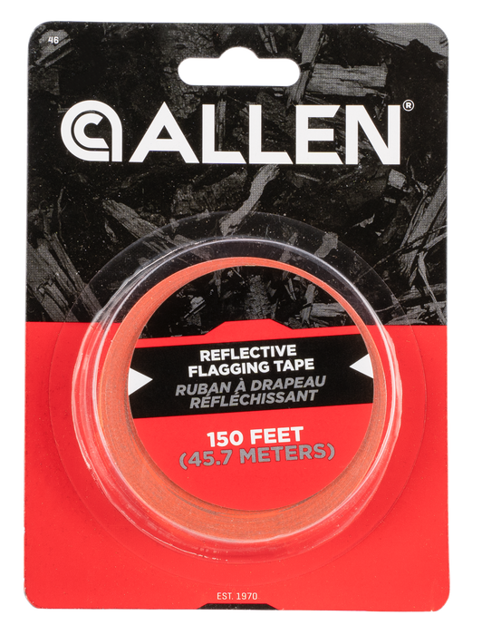 Allen Flagging Tape, Allen 46    Reflective Flagging Tape 1x150ft Org