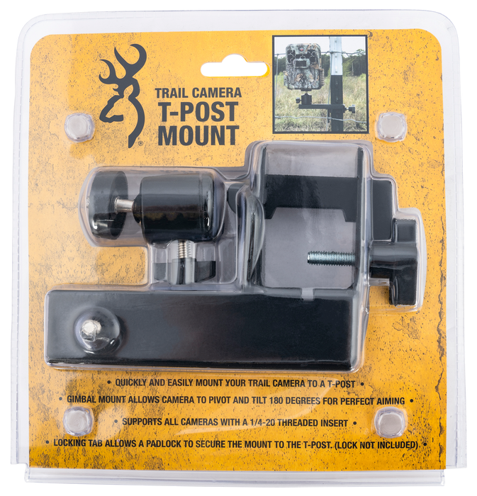 Browning Trail Cameras T-post, Btc Ctm     Trail Camera T-post Mount