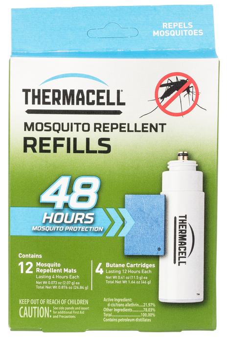 Thermacell Repellent Refill, Ther R4     Mosquito Repellent Refill        48hrs