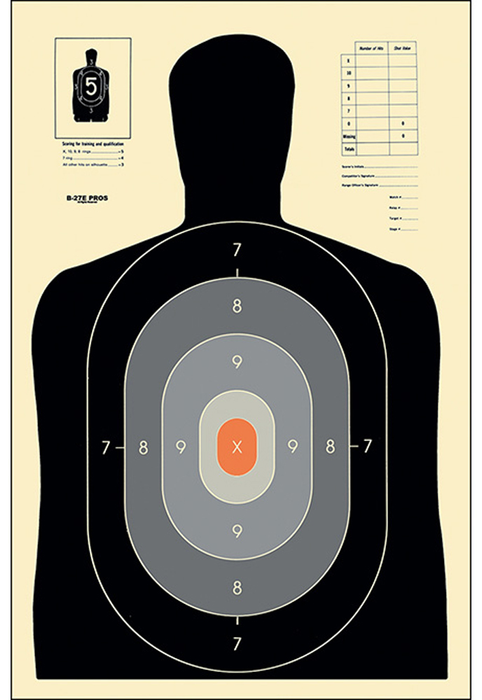 Action Target Inc B-27, Action B27epros100    Pros Targets          100 Bx