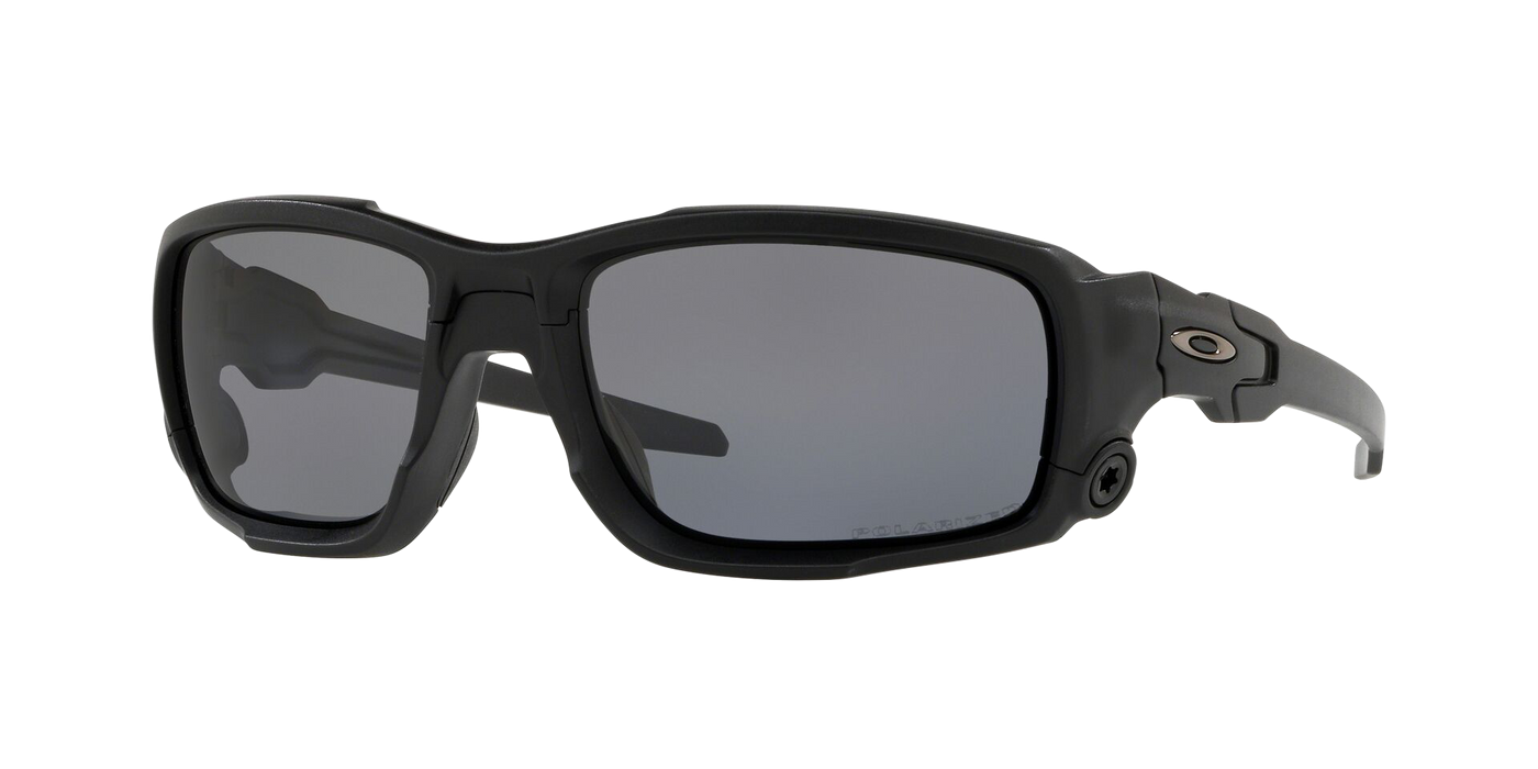 Oakley (luxottica) Ballistic, Oakley Oo932909 Bal Shocktube Matte Blk W/gry Polr