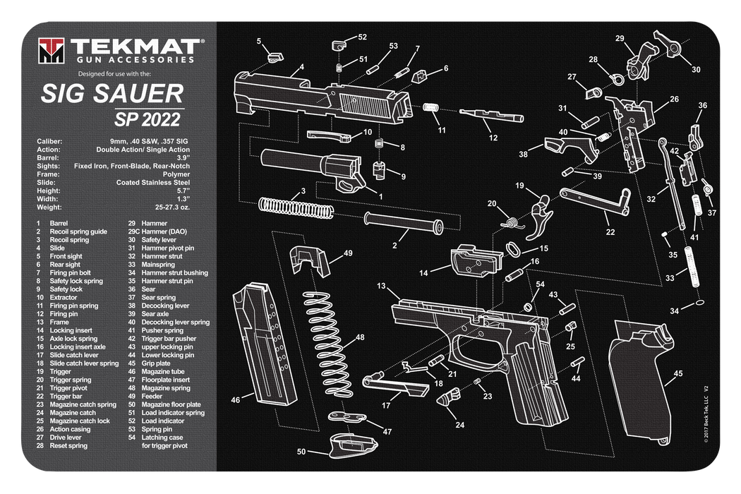 Beck Tek, Llc (tekmat) Original Cleaning Mat, Tekmat Tekr17sigsp2022  Sig P2022