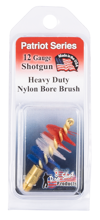 Pro-shot Shotgun Bore Brush, Proshot Ps12        12ga  Shgn Patriot Bore Brush