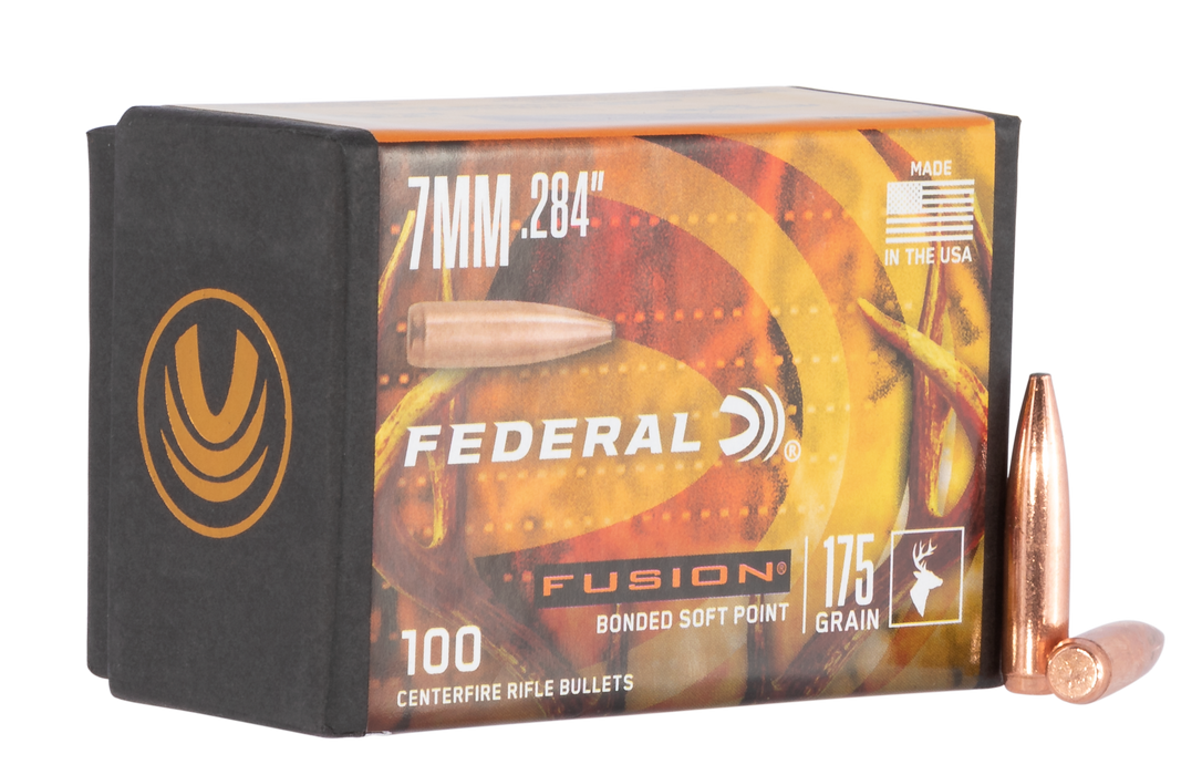 Federal Fusion Component, Fed Fb284f4     Bull .284 175fus       100/4