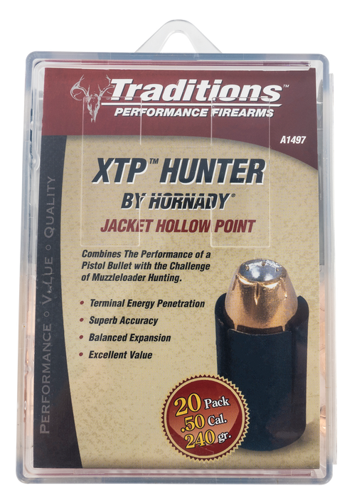 Traditions Xtp Hunter, Trad A1497    Xtp Hunter Bullet      240/50 20