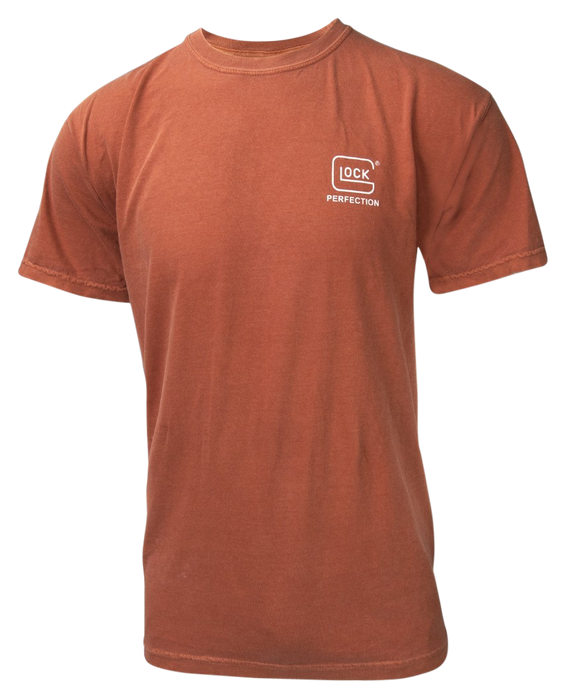 Glock Carry With Confidence, Glock Aa75123  Carry Confidence Shirt Rust      Md