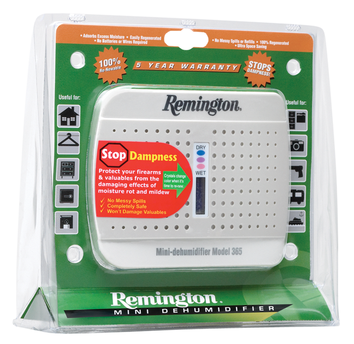 Remington Accessories Model 365, Rem-19950 Mini Dehumidifier