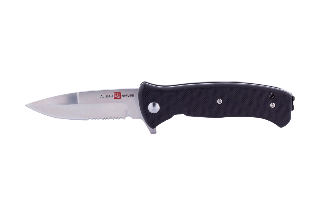 Al Mar Knives (edge Tech) Mini S.e.r.e., Almar Amk2201 S.e.r.e.  2020 G Series Mini 3.0 Blk