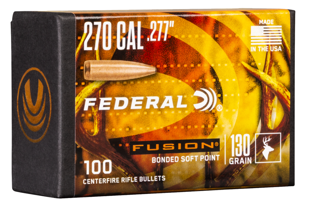 Federal Fusion Component, Fed Fb277f2     Bull .277 130fus       100/4