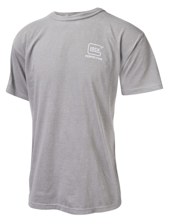 Glock Perfection, Glock Aa75145  Perfection Logo Ss Shirt Grey    Lg