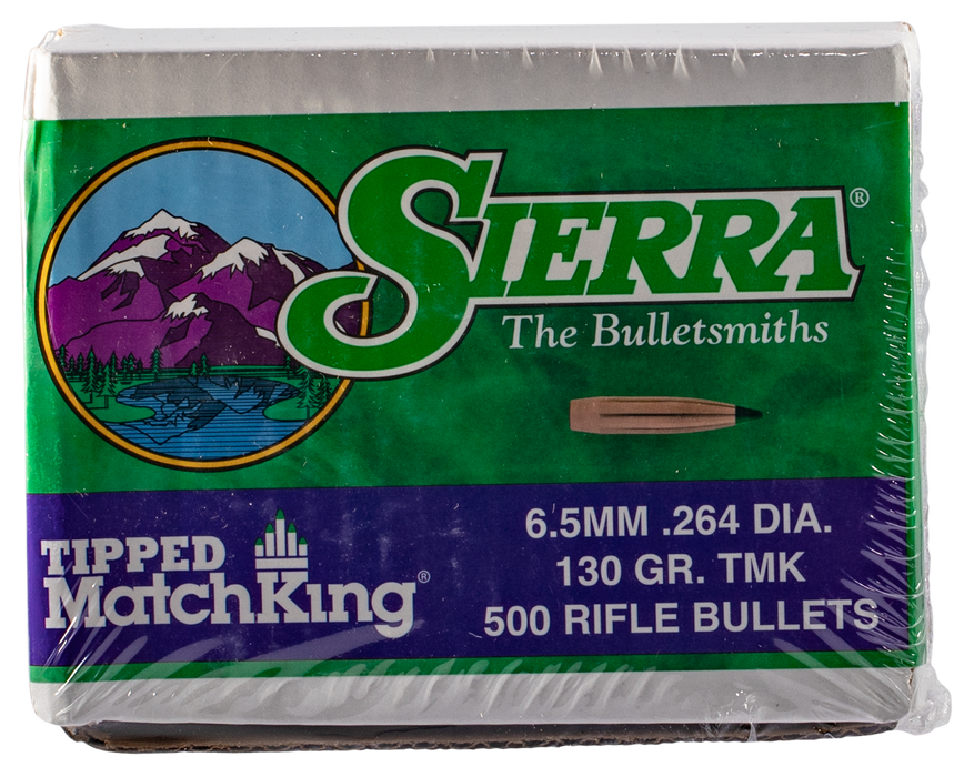 Sierra Tipped Matchking, Sierra 7430c .264 130 Tipped Mk                500