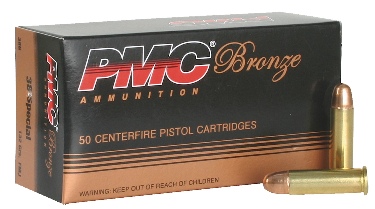 Pmc Bronze, Pmc 38g      38sp   132 Fmj Tgt              50/20