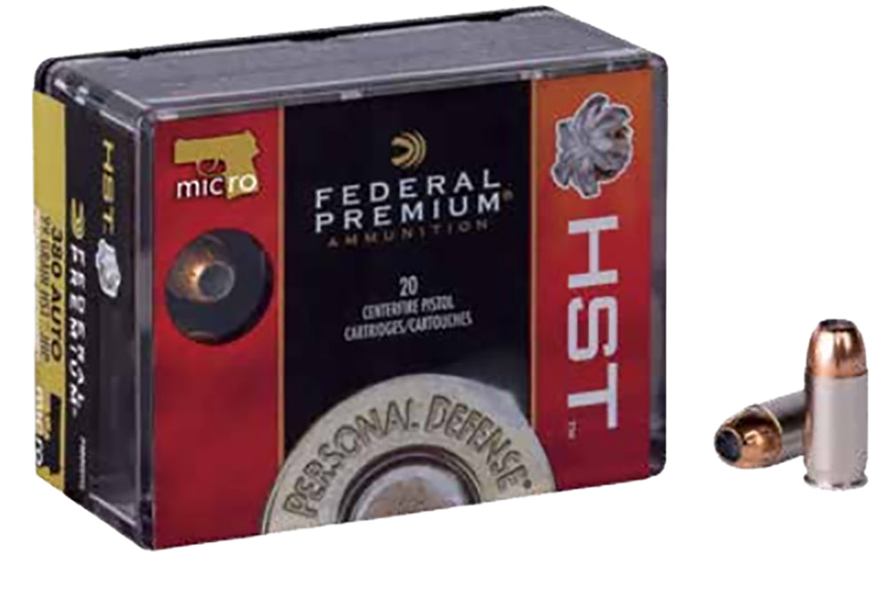 Federal Premium, Fed P380hst1s    380        99 Jhp         20/10