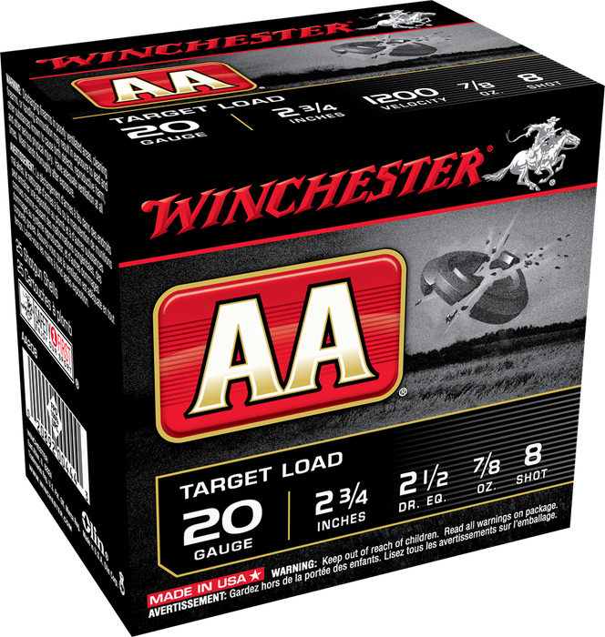 Winchester Ammo Aa, Win Aa208      Aa Target    7/8      25/10