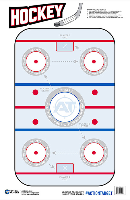 Action Target Inc Action, Action Gshockey100      Hockey              100 Bx