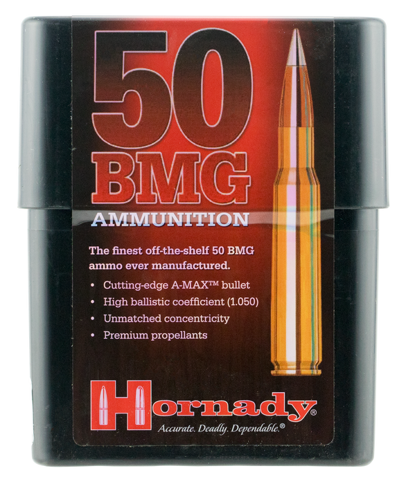 Hornady Match, Horn 8270   50 Bmg  750 Amax                 10/10