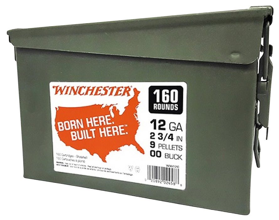 Winchester Ammo Winchester Buckshot, Win Ww12c      12 00 Bk 9 Pel*can*  160/2